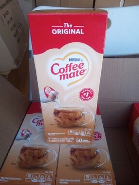 Coffeemate Creamer Single Serve Coffee Creamer 50 Pack Case of 4 Packs (200)
